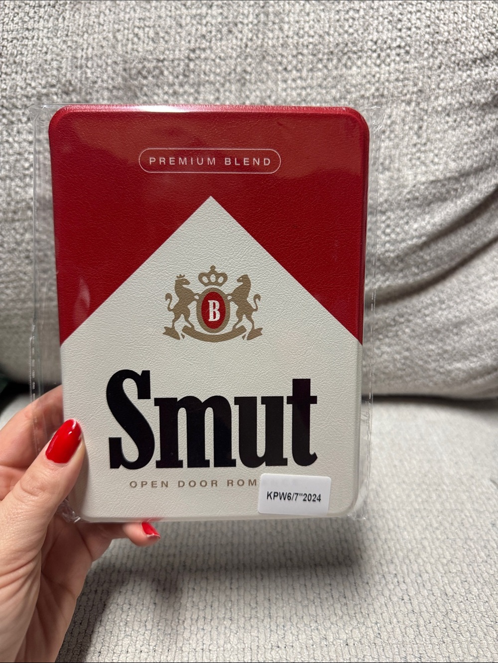 NWT Bibliophile Cigarette Smut Kindle Case 2024 Paperwhite 6/7inch